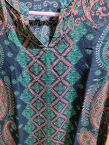 Paisley Print Kurti