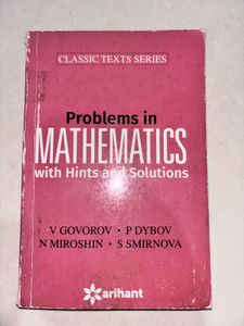 Problems in Mathematics Book | JEE essentials
