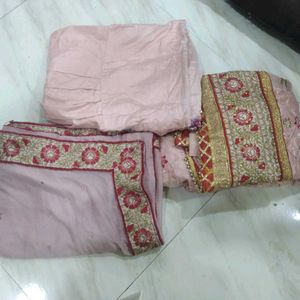 Kurti Set With Shalwar And Dupatta