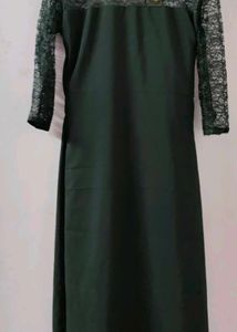 Elegant Black Lace Dress