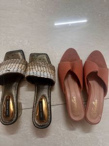 Women’s Heels / Sandals – 2 Pairs – Good Condition