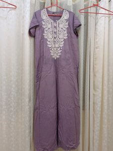 Purple Night Gown