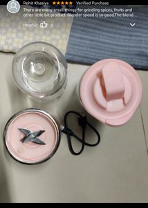 Portable Blender Pink