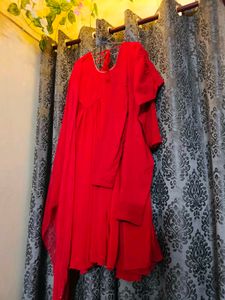Anarkali Suit +Duppata +Legging