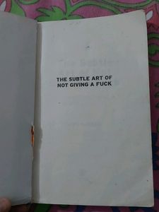The Subtle Art Of Not Giving A F*ck