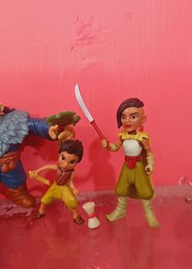 Disney Raya Kumandra Set Figures Sisu Namaar
