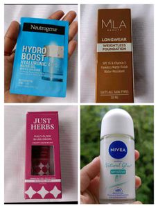 Beauty & Skincare Bundle: Neutrogena, MilaB , Just