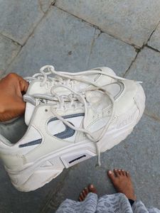 White Leather Sneakers