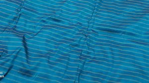 Elegant Teal Saree