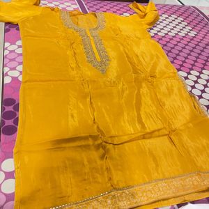 Pure Silk Suit With DupttA