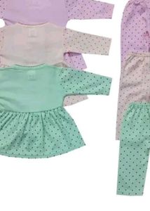 Cute Baby Girl Outfit pack of  3