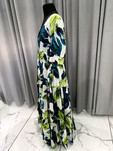 Green Printed Dress