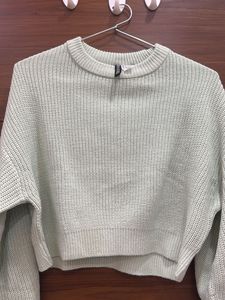 Mint Green Knit Sweater