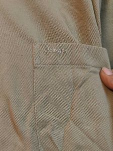 Men's Casual Olive Green Polo