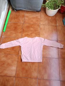 Pink &#39;Blessed&#39; Long Sleeve Top