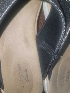 Clarks Black Sandals