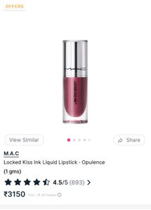 M.A.C Locked Kiss Ink Liquid Lipstick