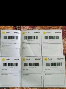 FreeUp Delhivery Shipping Labels