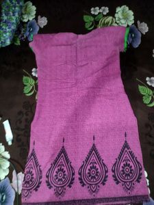Pink Printed Kurti