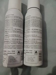 (2)Fogg  Duo body Spray
