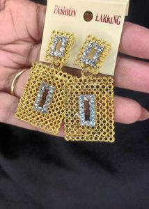 Gold Statement Earrings
