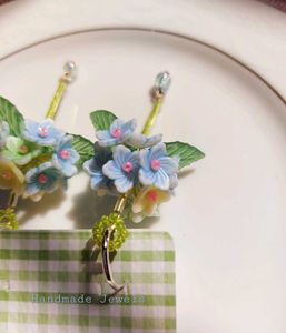 ✨️🌞Hydrangea Flower Drop Earrings🌞✨️