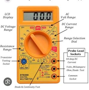 Digital Multimeter Get Extra Free 🆓🆓🆓