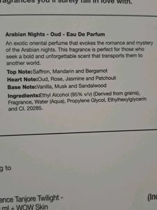 🌟Wow Skin science Perfume 🔮