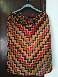 Boho Chic Woven Skirt