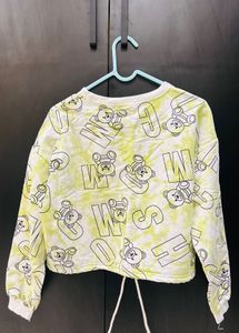 Cute Cropped Sweatshirt For Women