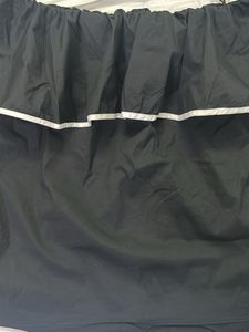 Black &amp; White Trim Top