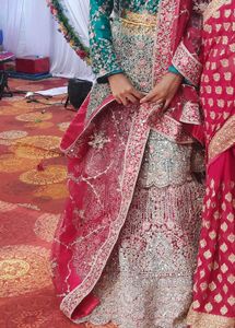 Ramzan Special Heavy Bridal Peplum Dress