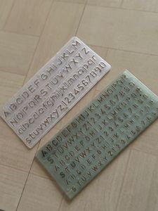 Alphabets Letter ABC stencils