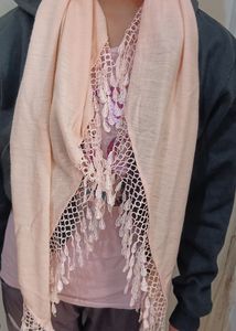 Peach Scarf