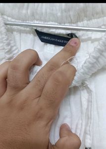 Non Transparent Linen Trouser