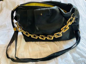 Black Chain Shoulder Bag