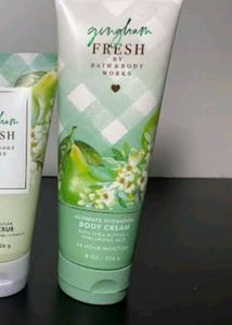 Bath & Body Works Gingham Fresh Bod