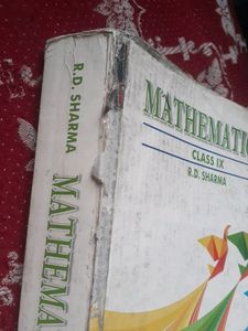 Class 9 R.D Sharma Maths Book