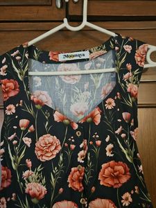 Floral Print Midi Dress