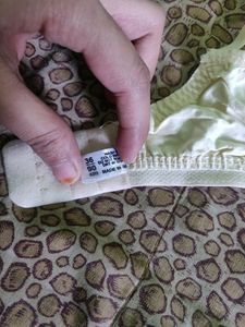 New Cream Colour Cotton Bra...Size 36
