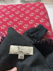 Black Lace Corset Top