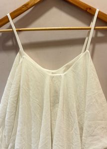 White Flowy Cami Top