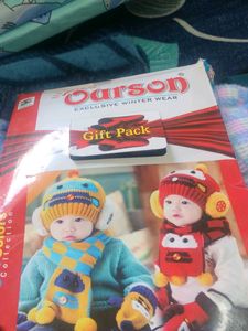 Cute Baby Knit Set