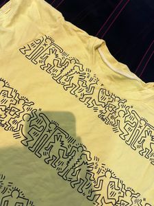Funky Yellow Graphic Tee