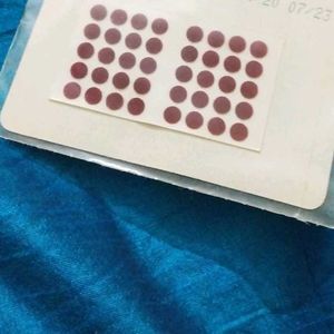 Eyetex Pallavi Kumkum Spot 2 In 1 Bindi 5 Pcs