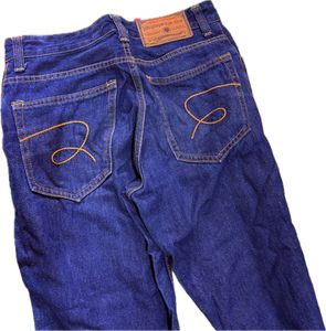 Dark Blue Denim Jeans