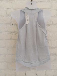 Sky Blue Net Tank Top