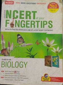 NCERT Fingertips Biology Book(11th+12th)