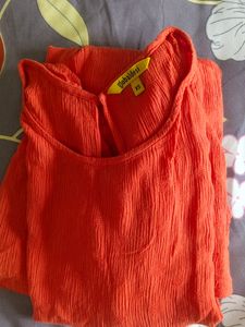Global desi peach color dress