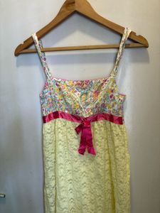 Floral Lace Cami Top/Dress